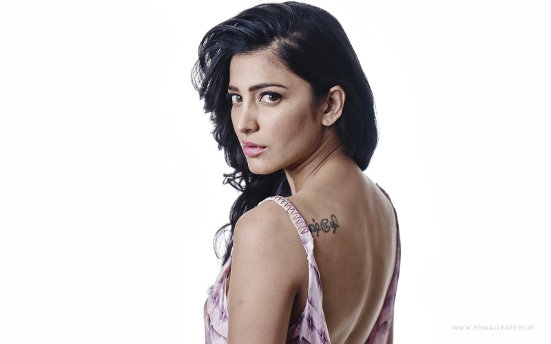 1080P, tattoo, shruti, haasan