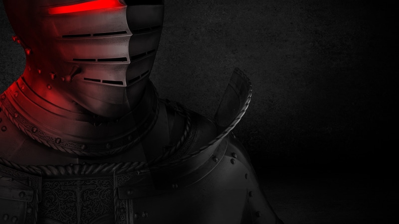 gamers, mannequin, close-up, Hewlett Packard, safety, human representation, architecture, Beats, knight, laptop, sculpture, wall - building feature, black