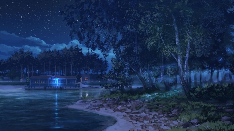 starry night, 1080P, Everlasting Summer, ArseniXC