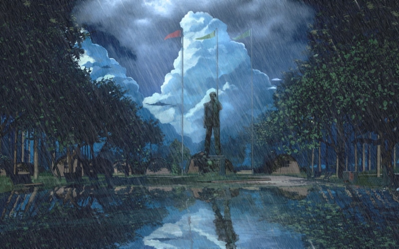 water, beauty in nature, power in nature, sky, scenics - nature, motion, cloud - sky, flowing water, environment, lake, spraying, Everlasting Summer, reflection