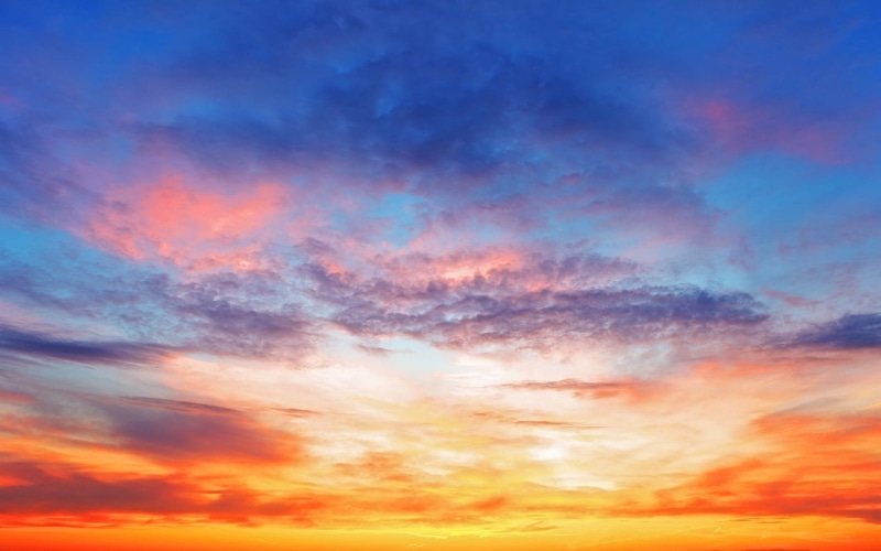 nubes, 1080P, naturaleza, cielo, rojo