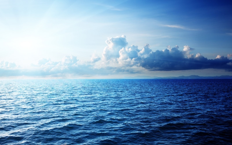2K, agua, nubes, oceano, cielo, naturaleza
