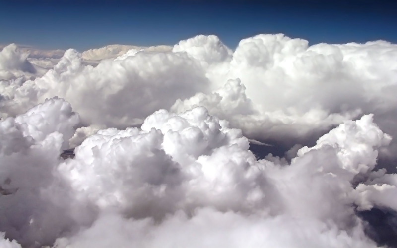 cielo, naturaleza, blancas, nuboso, 1080P