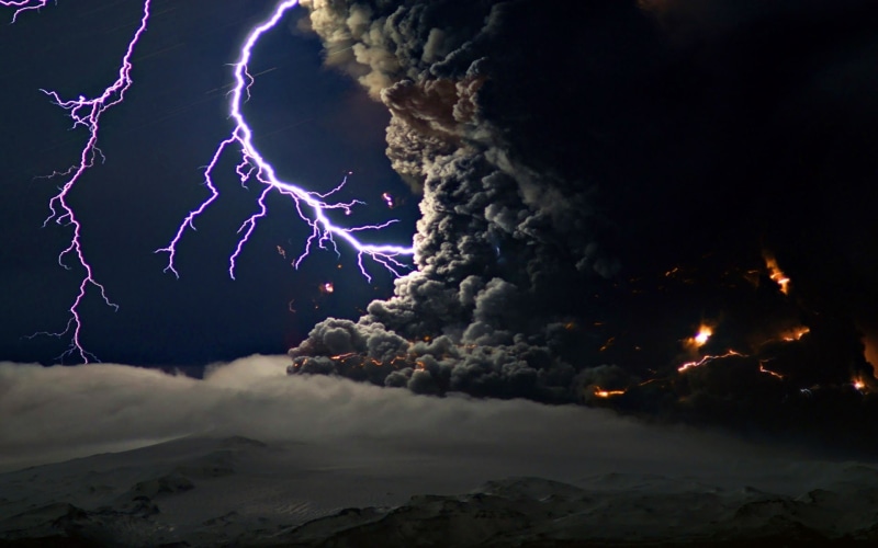 rayos, 1080P, naturaleza, tornado, nubes