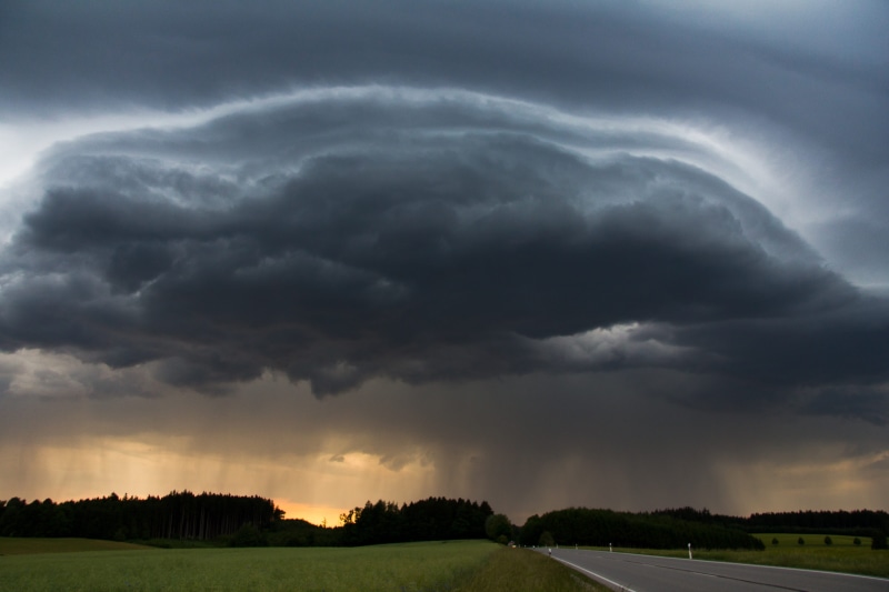 natural disaster, storm, sign, plant, summer, storm cloud, tornado, front, bavaria, dark, evening, rain, day, storm hunting, beauty in nature, ominous