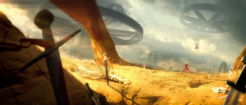 Archer (Fate/Zero), Fate/Stay Night: Unlimited Blade Works, 1080P, Gilgamesh (Fate Series), Fate Series, EMIYA