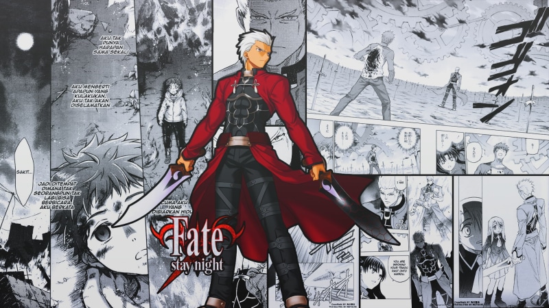 1080P, manga, Fate/Stay Night, Archer (Fate/Stay Night)