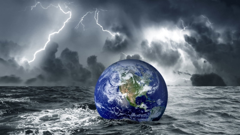 scenic, extreme weather, water, power in nature, sky, light, outdoors, rain, sphere, high, lightning, sunrise, sunlight, power, natural disaster, planet