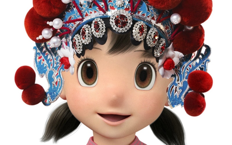 people, human representation, movie, close-up, representation, red, hd, hairstyle, doraemon, headshot, studio shot, portrait, stand, white background