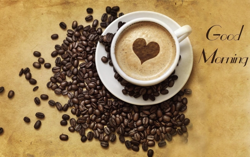 love, good, coffee, good morning, heart, morning, 720P