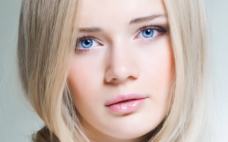 eyes, beautiful, face, 2K, girl, blue, beautiful girl, blonde, blue eyes