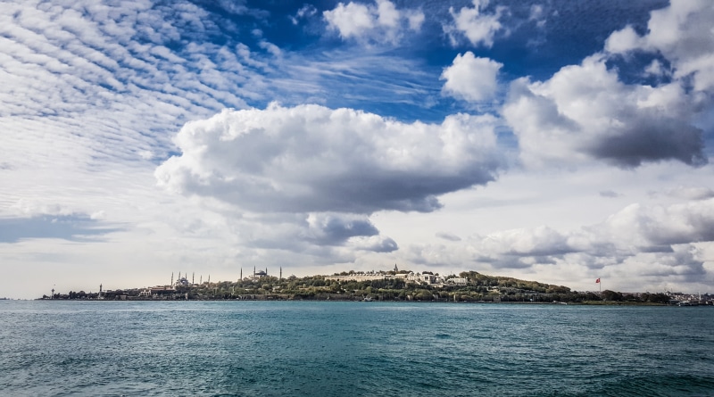 Europe, Turkey, city, cloud - sky, idyllic, view, sea, clouds, palace, built structure, sky, day, scenics - nature, architecture, istanbul, tranquility