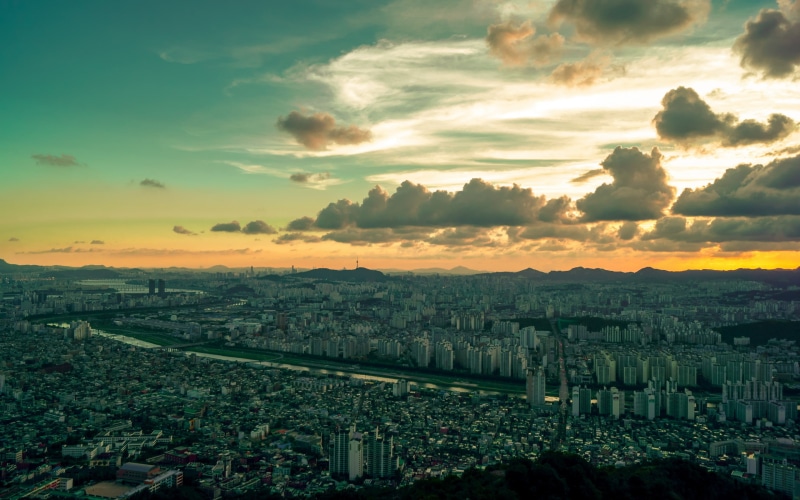 South Korea, the city, Seoul, 2K