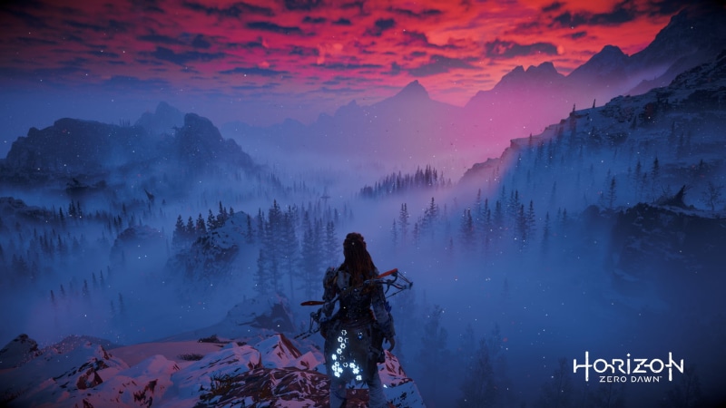 1080P, Horizon: Zero Dawn Frozen Wilds, video games, Aloy (Horizon: Zero Dawn), horizon zero dawn, screen shot