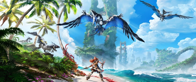 2K, Aloy (Horizon: Zero Dawn), Horizon: Zero Dawn, video games, horizon forbidden west, digital art