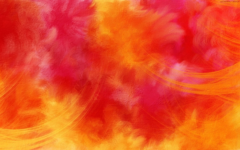Orange, smudged, watercolor painting, painted, textured effect, psychedelic, vibrant color, Red, 1080P, fine art painting, abstract backgrounds, paintings