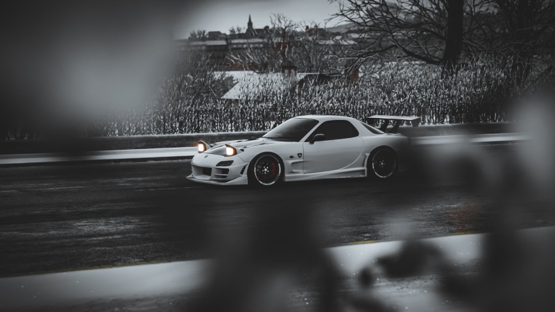 vehicle, 1080P, car, Forza, video games, Rx-7, JDM, Mazda, Mazda RX-7, Forza Horizon 4