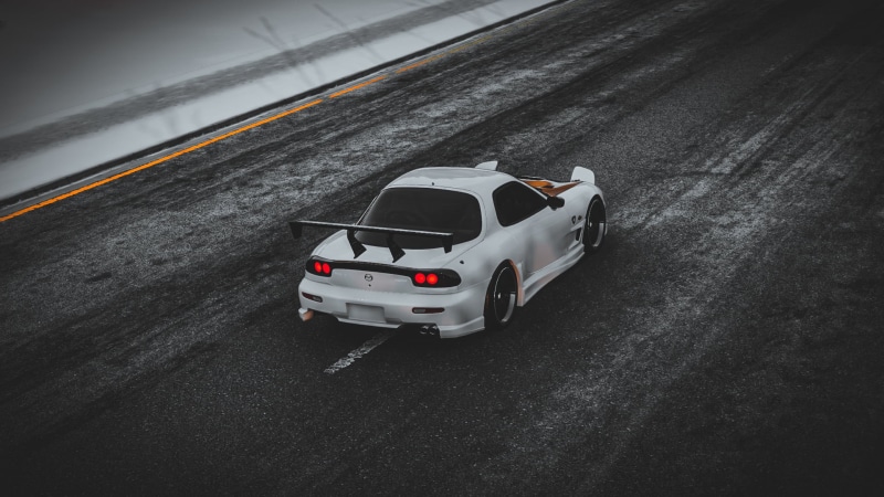 Forza, Rx-7, JDM, car, vehicle, video games, Mazda RX-7, 1080P, Forza Horizon 4, Mazda