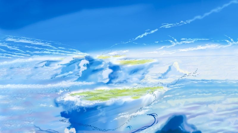 Weathering With You, Landscape, Tenki no ko, Anime, 2K