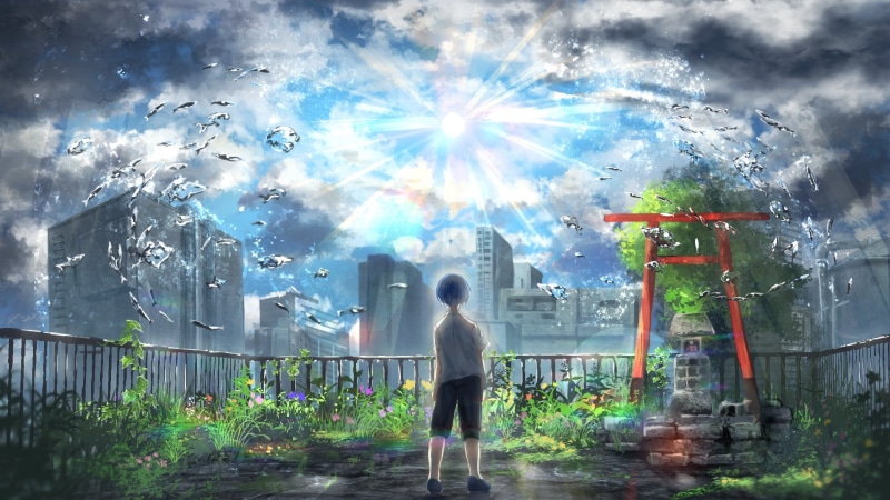 Anime, Weathering With You, 1080P, Hodaka Morishima