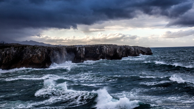 2K, stormy, Weather, asturias, spain, llanes