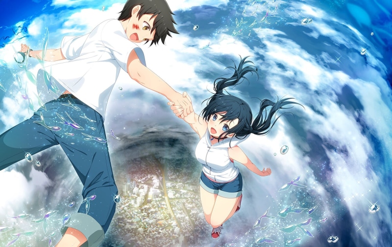 Hina Amano, Hodaka Morishima, 1080P, Anime, Weathering With You