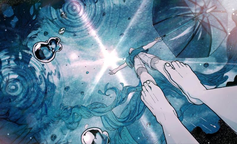4K, Hodaka Morishima, Weathering With You, Anime
