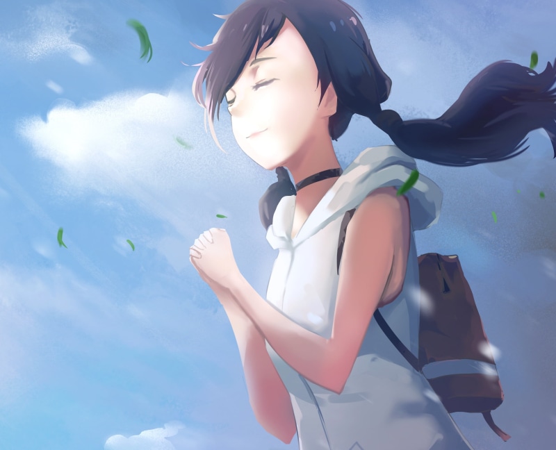 Weathering With You, 2K, Anime, Hina Amano