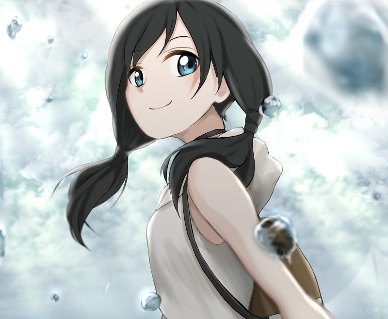 Weathering With You, 4K, Hina Amano, Anime