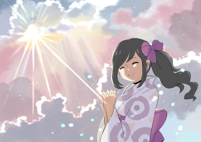 Weathering With You, 5K, Hina Amano, Anime