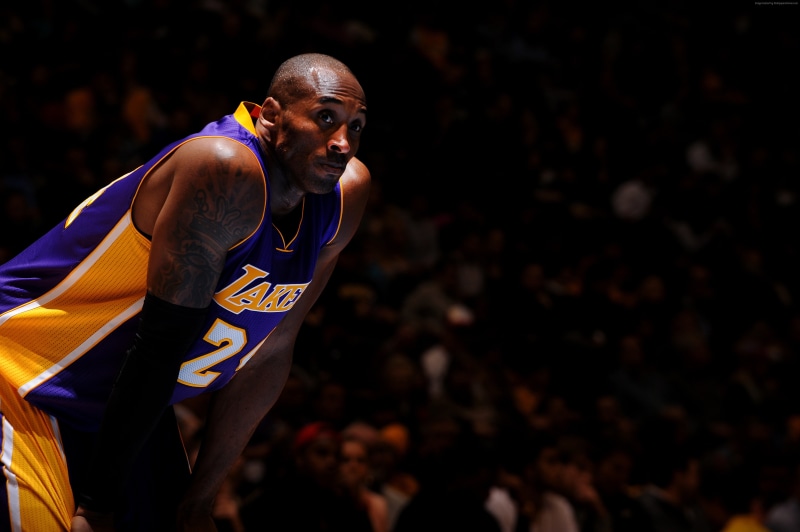 Shooting guard, 4K, Kobe Bryant, Los Angeles Lakers, Best Basketball Players of 2015, basketball player, NBA