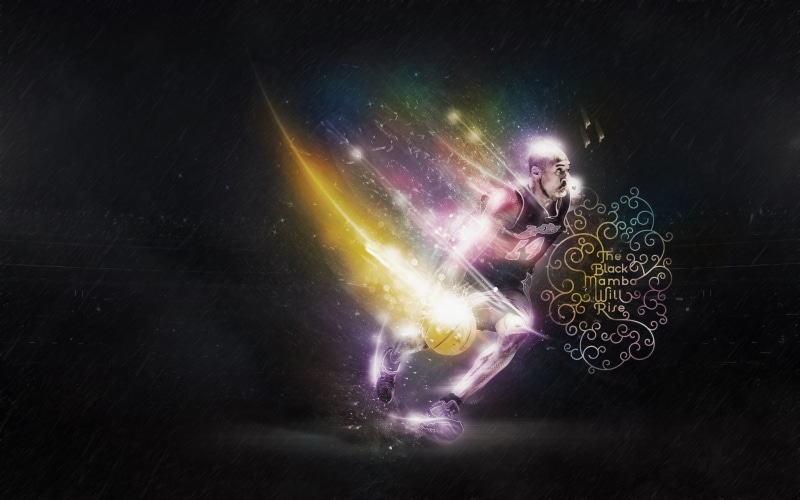 star - space, purple, Kobe Bryant, 2K, men, glowing, planet - space, Lakers, outdoors, digital composite, night, fuel and power generation, galaxy, astronomy