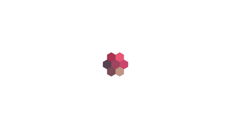 hexagon, helium, 2K, mid-air, flying, day, emotion, pink color, colored, heart shape, indoors, copy space, minimalism, love, multi, white, large group of objects