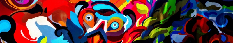 triple, 5K, color, multi, Couleur, monitor, screen, abstract, multiple