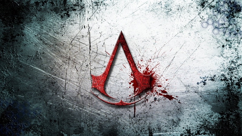 nature, 2K, backgrounds, no people, warning sign, assassins creed, textured, communication, grunge, art, sign, day, red, blood, material, weathered, concrete