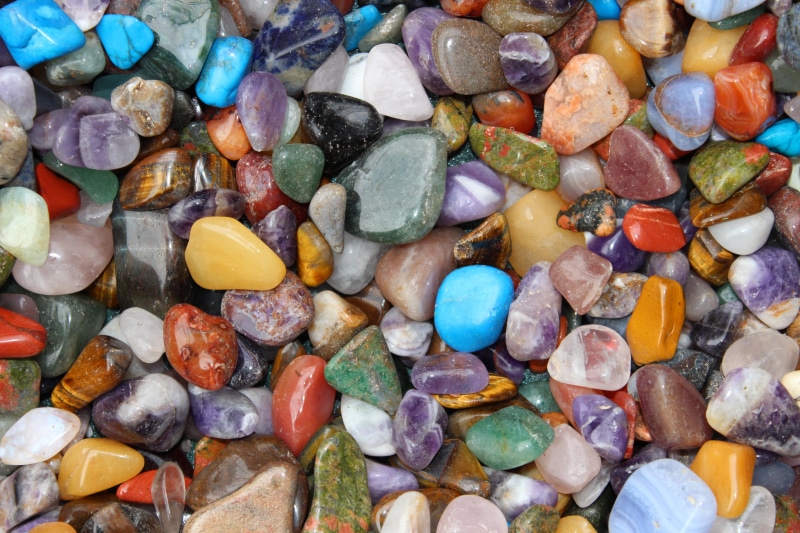 5K, large group of objects, choice, no people, stone, full frame, abundance, nature, backgrounds, gemstone, gems, precious gem, rock, assorted, stone - Object