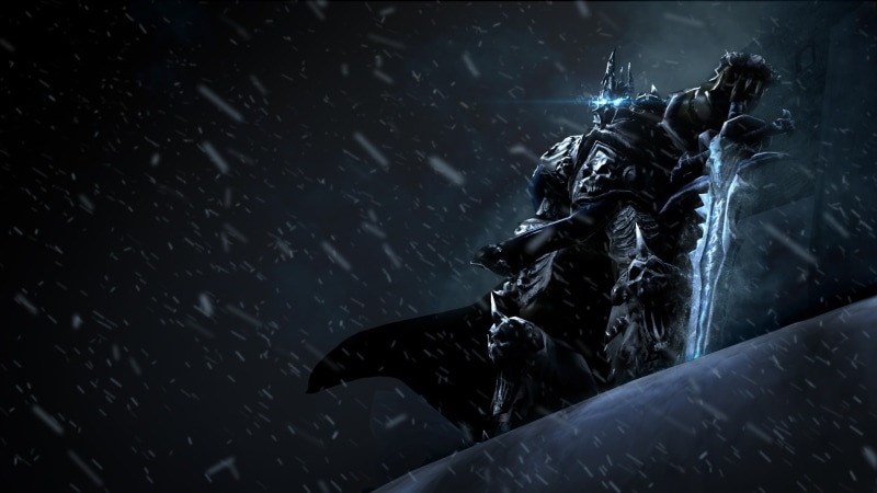 Frostmourne, Lich King, Arthas, 1080P, World of Warcraft: Wrath of the Lich King, World of Warcraft