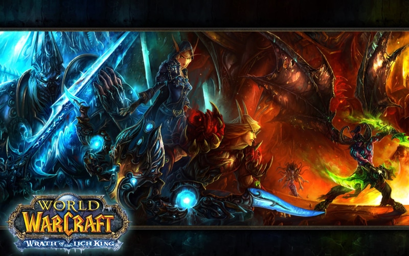 multi colored, architecture, Illidan Stormrage, Arthas, digital, built structure, 720P, Blood Elf, close-up, Illidan, World of Warcraft, pattern