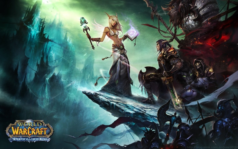 nature, 720P, Warcraft, World of Warcraft: Wrath of the Lich King, fish, tank, world, game, video games, World of Warcraft, indoors, animal wildlife, sea