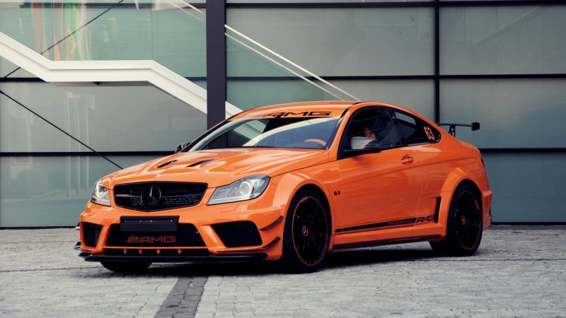 garage, benz, built structure, road, taxi, mode of transportation, stationary, coupe, Mercedes-Benz, 1080P, no people, travel, mercedes, transportation