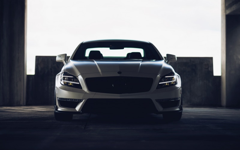 Mercedes-Benz, 2K, motor vehicle, sky, transportation, car, gray, mode of transportation, no people, day, stationary, built structure, architecture, clear sky