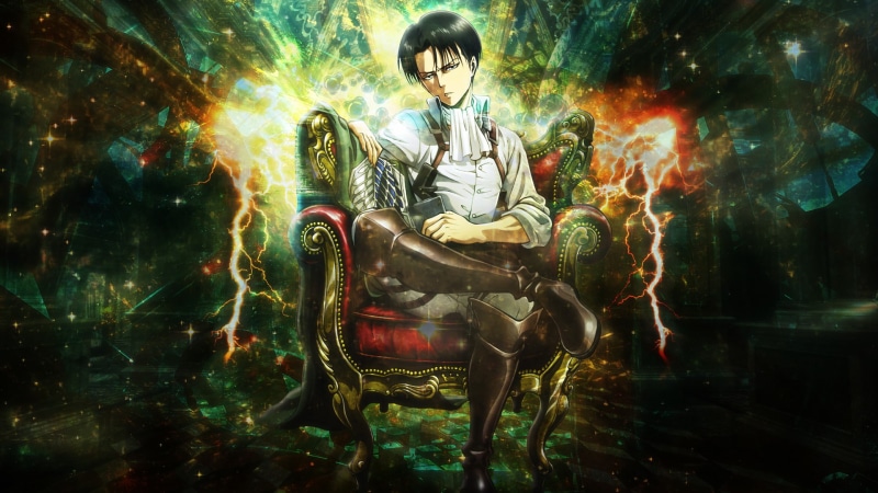 Attack On Titan, Levi Ackerman, Shingeki No Kyojin, Anime, 1080P