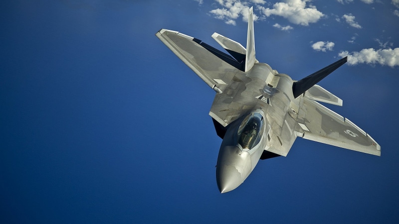 Lockheed Martin F-22 Raptor, Jet Fighters, 1080P