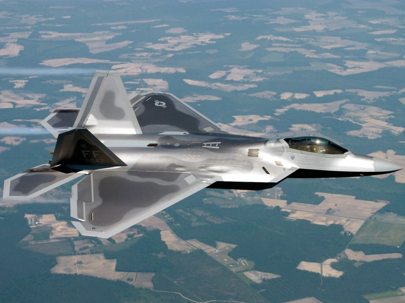 1080P, Jet Fighters, Lockheed Martin F-22 Raptor