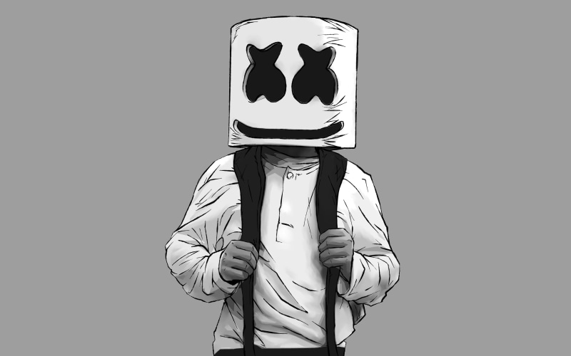Marshmello (Music), Marshmello, 4K, Music