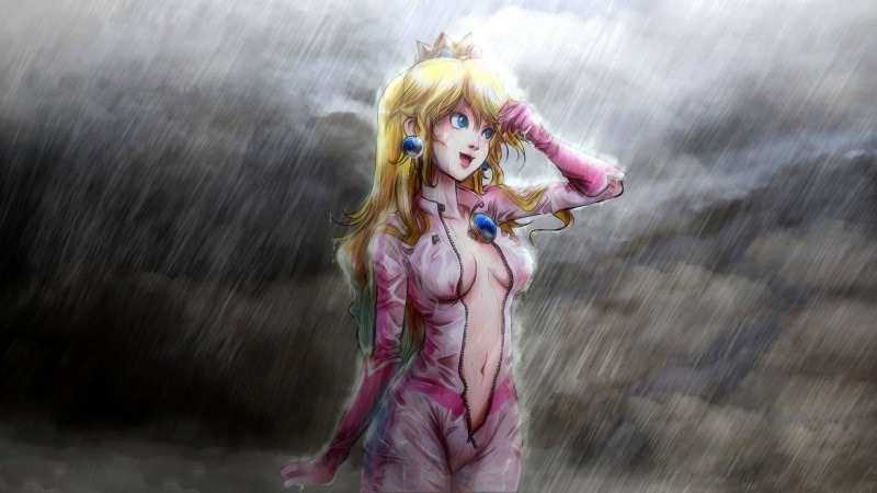 video Game, pink, fantasy, heroes, anime, blonde, illustration, plastic, adult, Princess Peach, character, young adult, imagination, artificial Model, beautiful woman