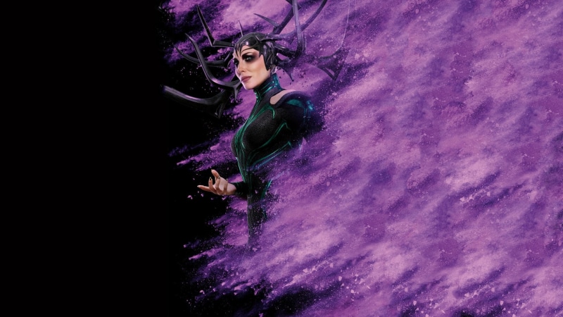 Hela (Marvel Comics), portrait, young adult, hair, 1080P, contemplation, beauty, illustration, marvel, hela, women, Movie, Thor: Ragnarok, young women
