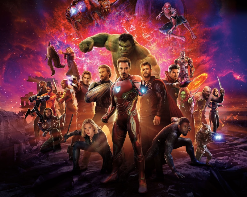 Scarlett Johansson, Robert Downey Jr., Ant-Man, Infinity, representation, night, arts culture and entertainment, party - Social Event, Mark Ruffalo