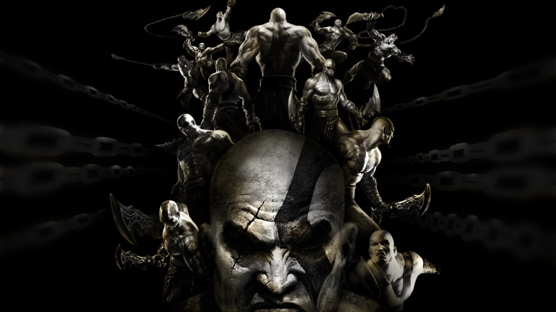 4K, video, God of War, art, kratos, games, badass, god, war, hd, x