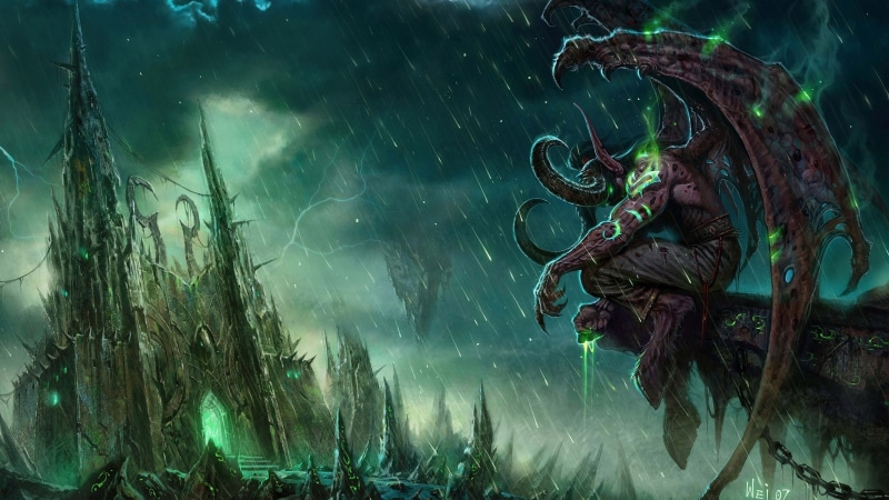 Illidan Stormrage, 2K, video games, World of Warcraft: The Burning Crusade